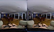 여자친구가 POV HD 포르노 비디오에서 딱딱한 자지를 빨아줍니다